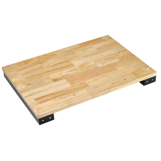BUNKER Hardhouten werkblad tbv werkplaatstrolley, 65cm (D23636)