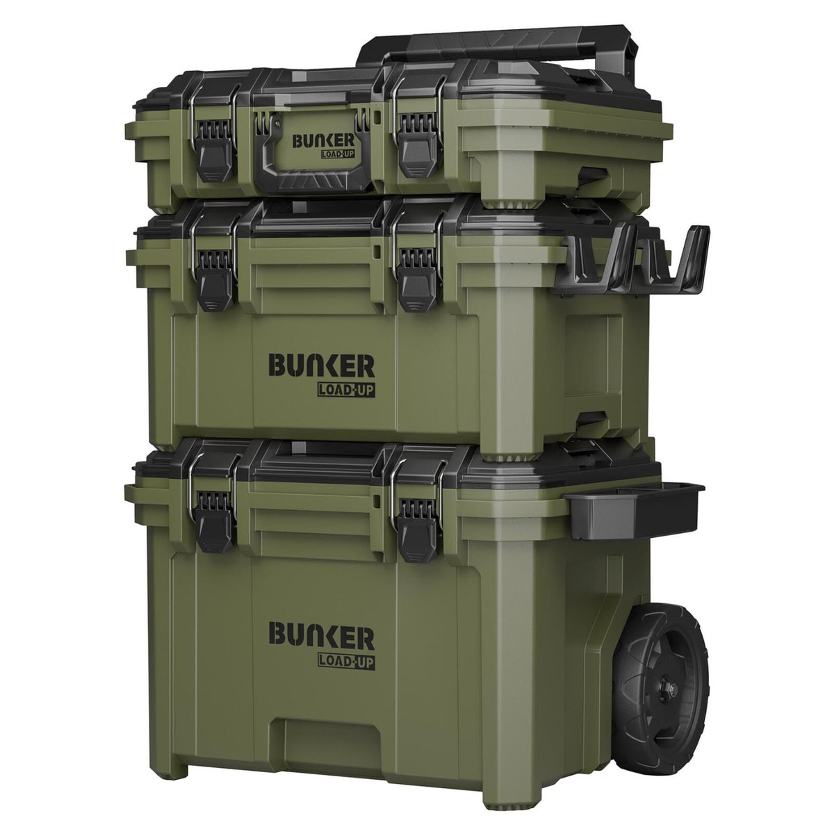 BUNKER Load-Up Verrijdbare opbergbox, 9dlg