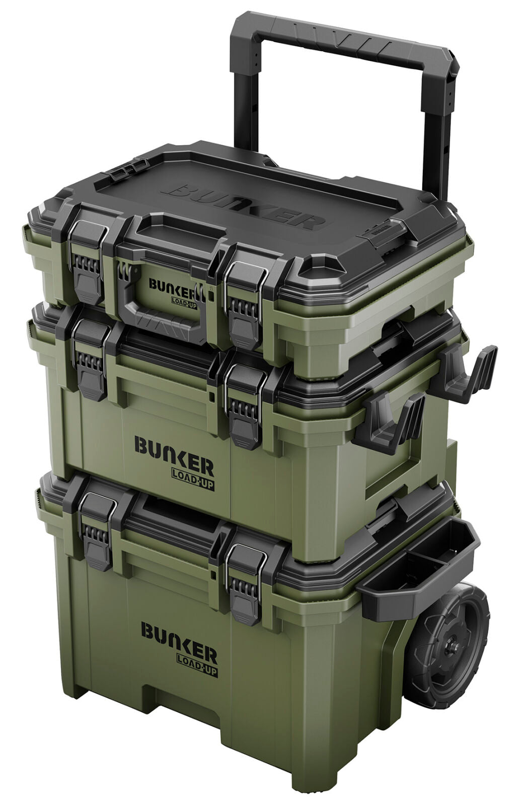 BUNKER Load-Up Verrijdbare opbergbox, 9dlg