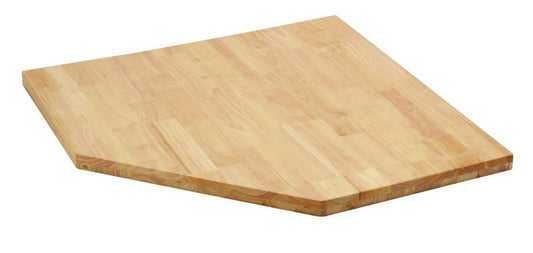 BUNKER Modulaire hardhouten werkblad voor hoekkast, 87cm (D33210)