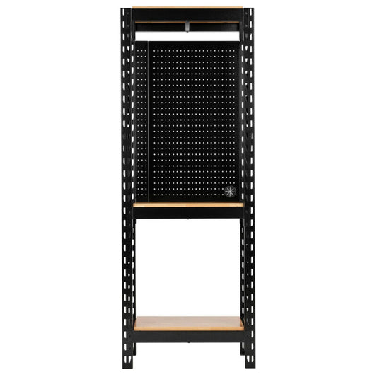 BUNKER Opbergrek met geperforeerde achterwand, 750x2210x520mm (D27892)