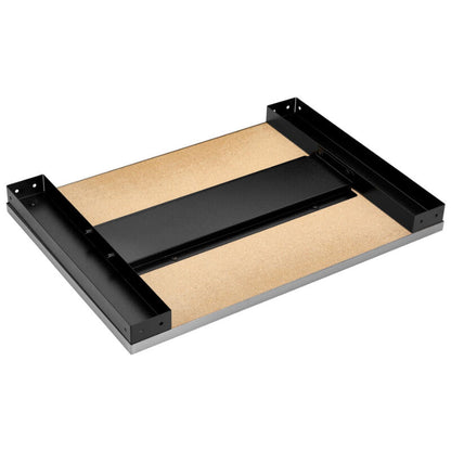 BUNKER RVS werkblad tbv werkplaatstrolley, 65cm (D27461)