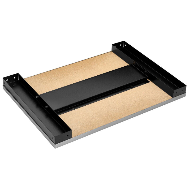BUNKER RVS werkblad tbv werkplaatstrolley, 65cm (D23641)