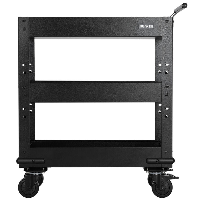 BUNKER Werkplaatstrolley, 3 schappen, 71cm