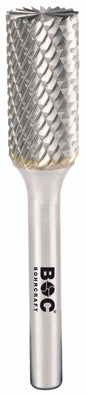 HM stiftfrees vorm B cilinder met kopvert. (ZYA-S) 8x20x64mm S=6  (Oud nr. 64111)