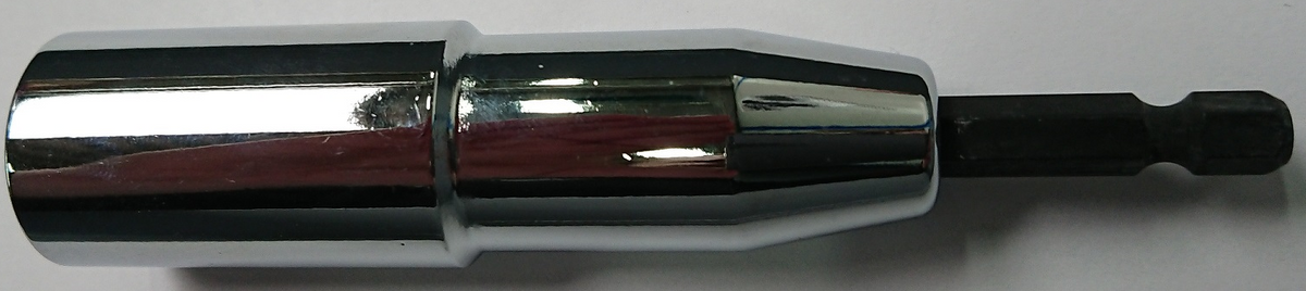 1/4" dopsleutel SW14mm 6-kant L=110mm