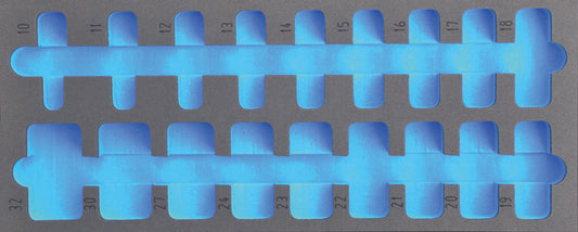 FOAM module leeg, tbv 120018 (1/2" doppenset)