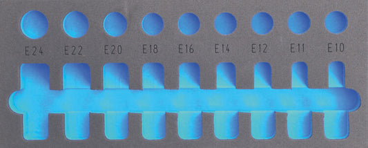 FOAM module leeg, tbv 126000 (1/2" doppenset E-torx)
