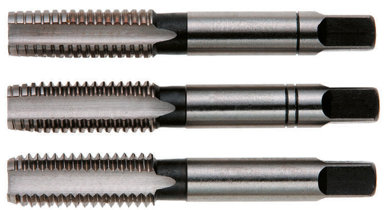 Handtappenset, M4, 3dlg (voor, midden, eind)