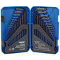 Inbussleutel set lang INCH + Metrisch, 30dlg