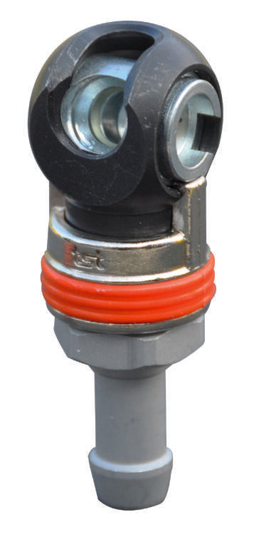 Knikkoppeling 10mm slangaansl ORION (20500302)