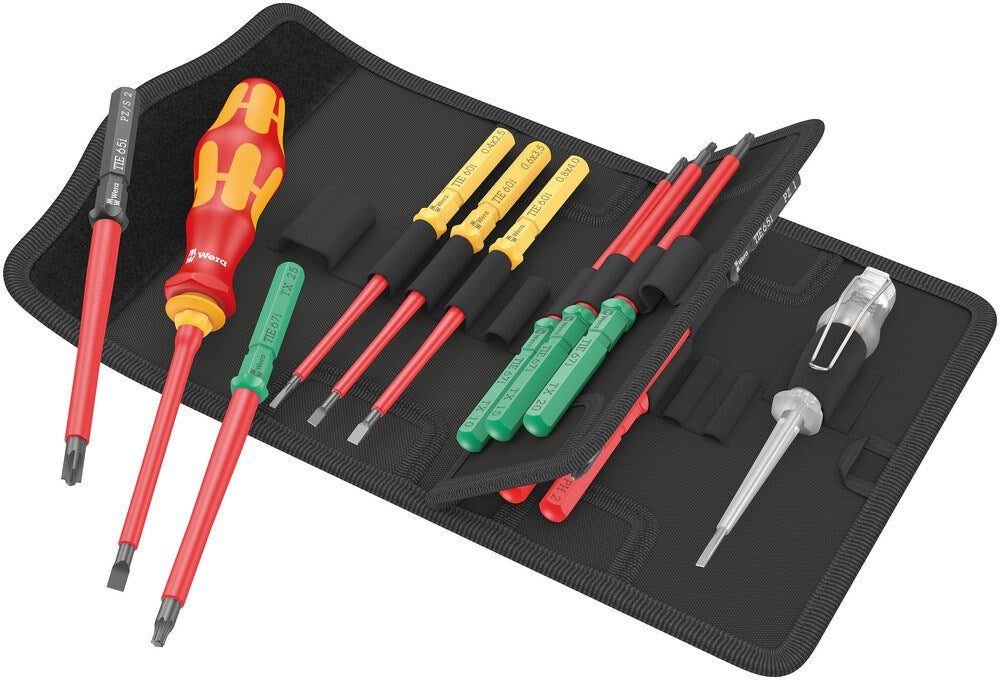 WERA set KK VDE 16 Universal 1 met verwisselbare klingen "TAKE IT EASY"