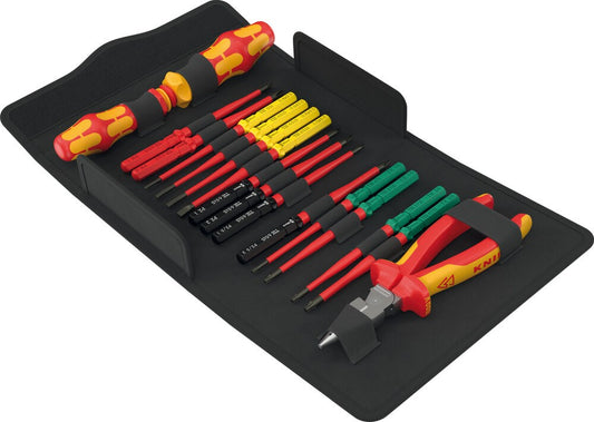 Kraftform Kompakt VDE 17 extra slim 2 Tool Finder, 17-delig