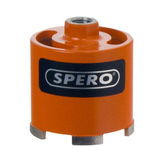 76mm x 60mm - M16(F) PRO Diamant Dozenboor 4 segmenten met achtersleuven t.b.v. stofadapter (droog gebruik)