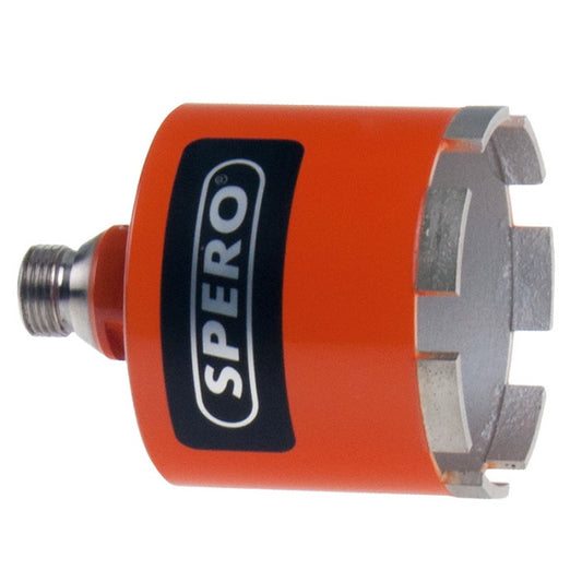 85mm R1/2 )M) Diamant dozenboor 5 segmenten - Nat gebruik