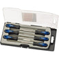 Naaldvijl set diamant, 150mm, 6dlg