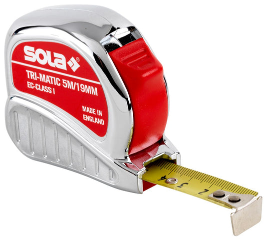 SOLA Rolbandmaat Tri-Matic TM 5 m