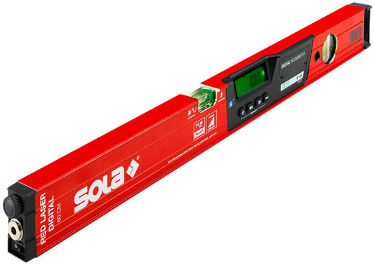 SOLA Laserwaterpas met elektronische hellingmeter en bluetooth RED 60 laser digital