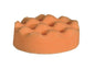 Polijstpad Ø80x25mm wafelstructuur (oranje)