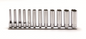 1/4" 12-dlg set lange doppen op rail 4-14mm