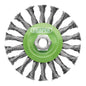 Schijfborstel Ø115mm, M14, 12500rpm, gevlochten (D08061)