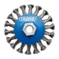 Schijfborstel conisch Ø100mm, M14, 12500rpm, gevlochten (D08062)