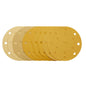 Schuurpapier Ø150mm velcro, 15 gats, assortiment
