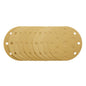 Schuurpapier Ø150mm, velcro 15 gats, K180, 10st