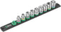 Dop-magneetstrip B 4 Zyklop doppen 3/8"-aandrijving, 9-delig