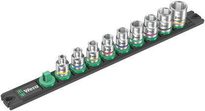 Dop-magn strip B Imperial1 Zyklop doppen 3/8"-aandrijving, inch, 9-delig