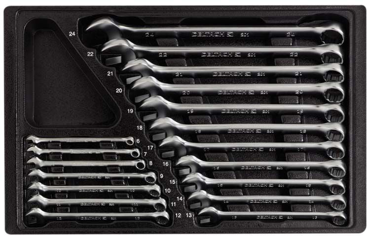 Steekringsleutelset, 18dlg, L-module (201000)