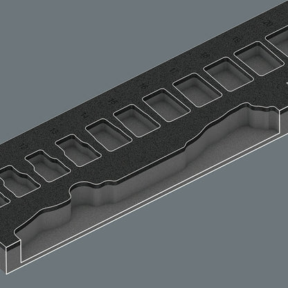 9722 Inzet 8000 C Zyklop ratel 1/2" 31-delig