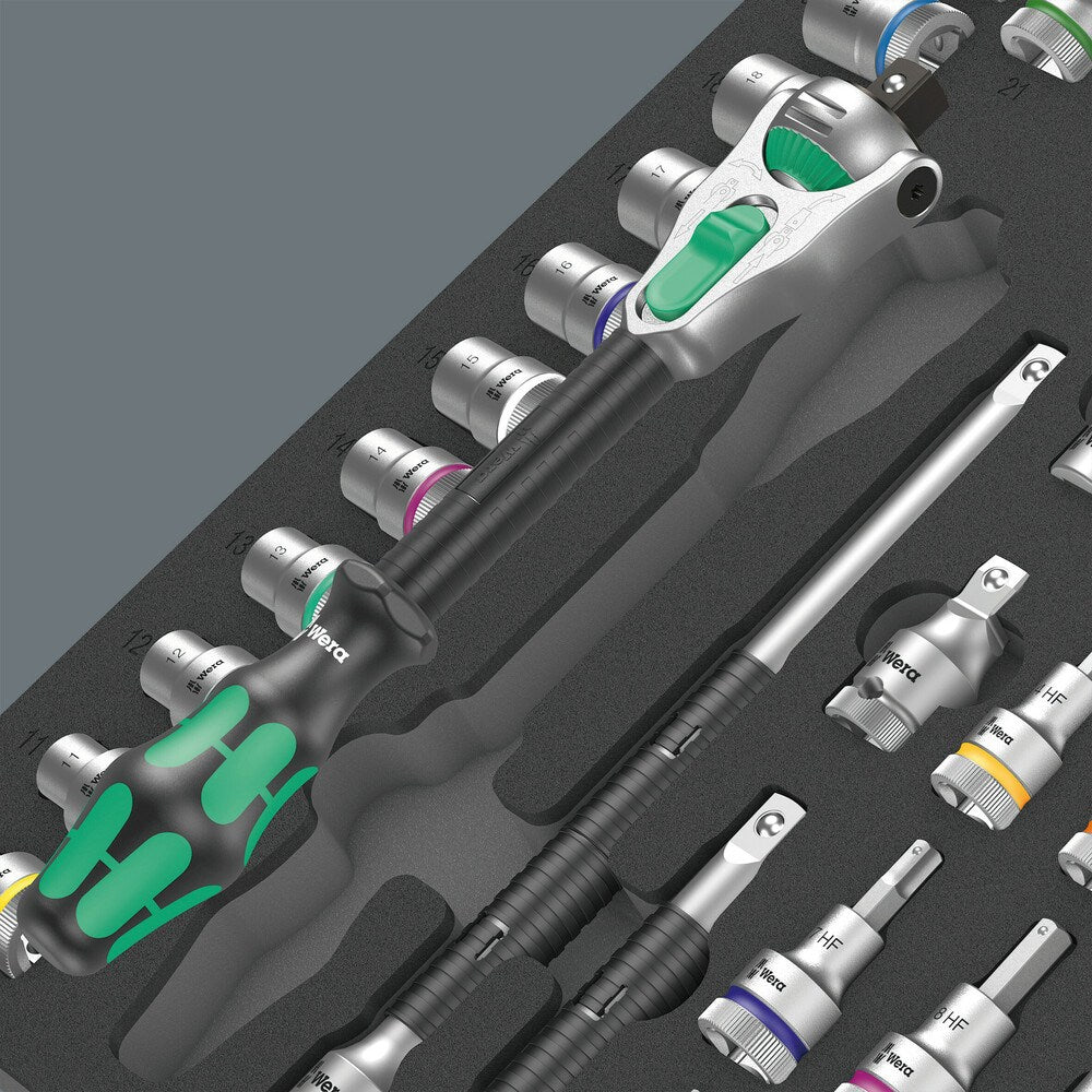 9722 Inzet 8000 C Zyklop ratel 1/2" 31-delig