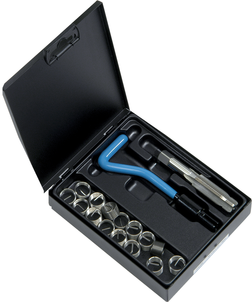 schroefdraad reparatieset, STI-schroeftap, hand-inbouwhulpstukken, M 18 x 2,5 - 1,5D
