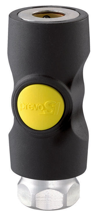 Veiligheidskoppeling 1/4" binnendr ORION (ASI-061101) geel
