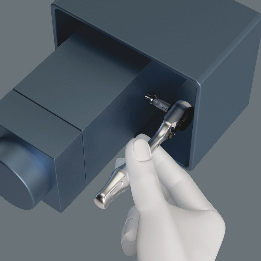 8001 A BIT-RATEL ¼" SB MET ¼"-ADAPTER, 2 -DELIG
