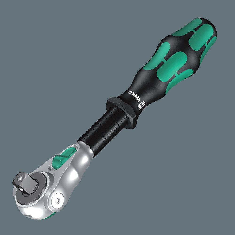 8100 SB 4 ZYKLOP SPEED RATEL- EN DOPPENSET, 3/8"-AANDRIJVING, INCH, 38-DELIG